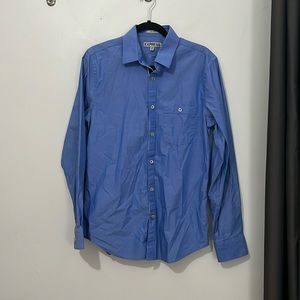 EXPRESS, fitted, M, mens shirt. 100% cotton. Gently used. neck: 15-15.5